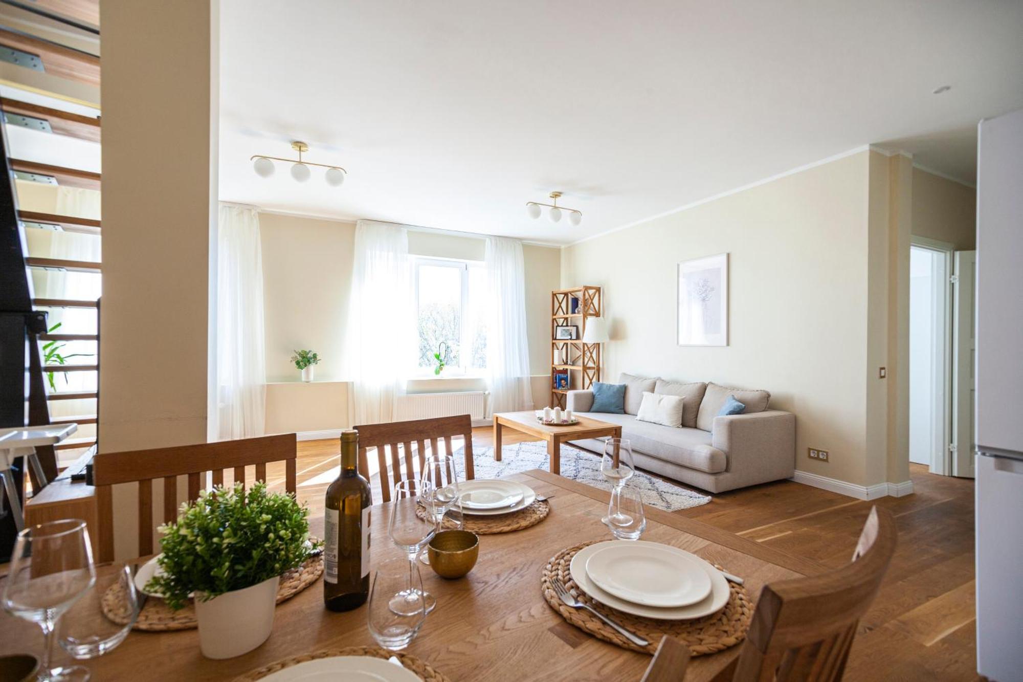 טאלין Luxury 2-Floor Apartment With Sauna And Balcony מראה חיצוני תמונה